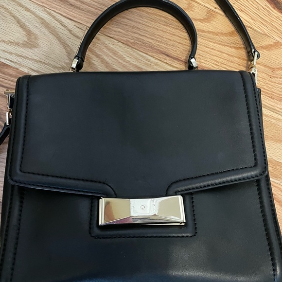 Kate Spade Black Convertible Crossbody/Satchel - Picture 2 of 12